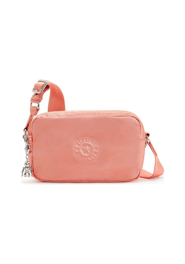 Kıplıng Milda Küçük Boy Omuz Çantası Pembe Peach Glam Pembe