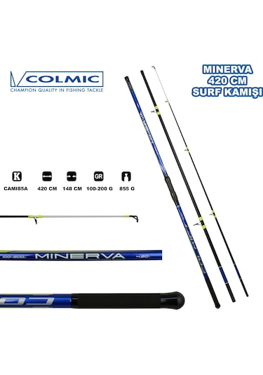 Colmic Minerva 4.20m 100-200g Surf Kamışı