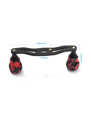 Lıxada Karbon Baitcasting Trolling Makarası Kolu Sol Y28024r Kamuflaj Kırmızı