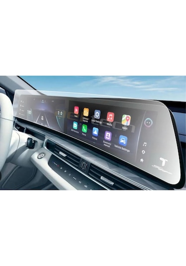 Chery Tıggo 7 Pro Max 2024 Dijital Gösterge Ve Multimedya Uyumlu Nano Ekran Koruyucu