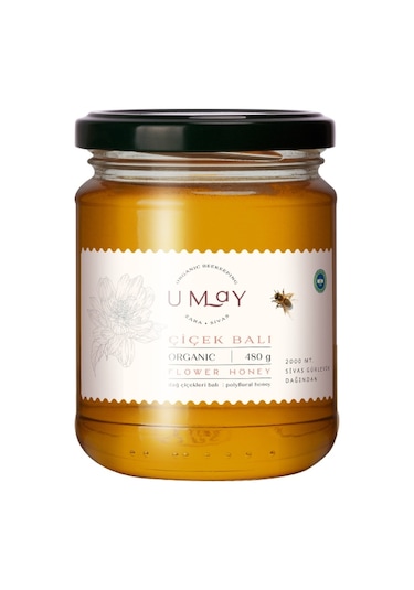 Umay Herbal Organik Çiçek Balı  480 G