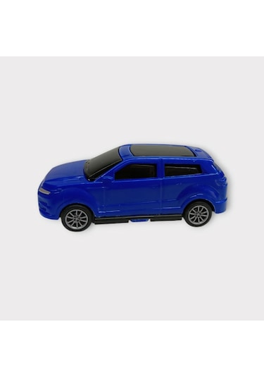 Çek Bırak Arabalar 10 Cm - Mavi Hatchback