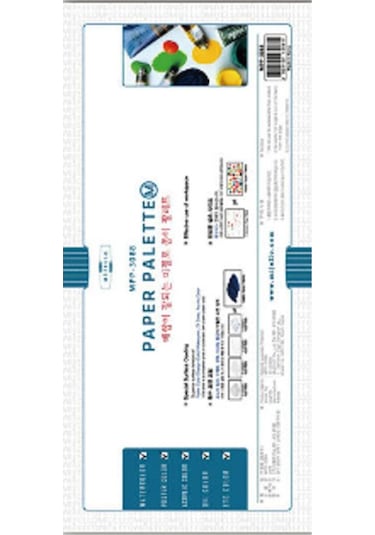 Mijello Palet Kağıt 370x175mm 25'li 151065