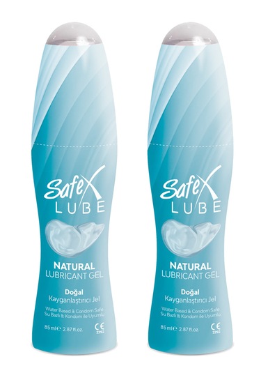 Safex Lube Kayganlaştırıcı Jel Sade 2 x 85 ML