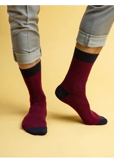 Nosko Uzun Çoraplar 5 Çift 13592441 Kırmızı