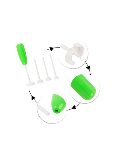 4 Adet/takım Sebze Spiral Kesici Farklı Boyutlarda Plastik Diğer