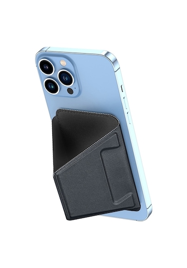 Cbtx Dux Ducıs Manyetik Telefon Standı Cep Telefonu Kartlıklı Cüzdan Magsafe Kılıfla Uyumlu - Siyah Siyah