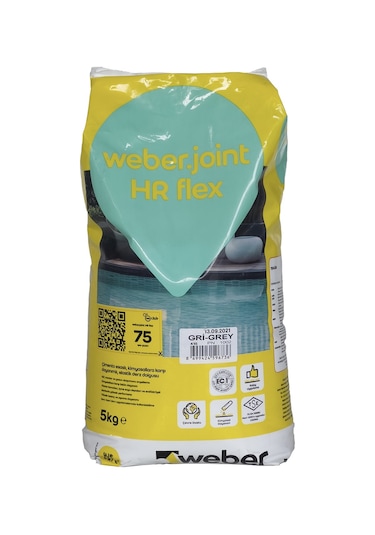 Weber Joint Hr Flex Beyaz 5 KG Havuz Derz  Dolgusu