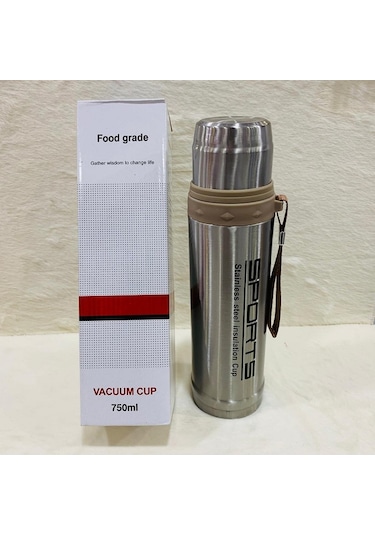 Kapris Çift Katlı Paslanmaz Çelik Termos 750 Ml Kap-289 Inox