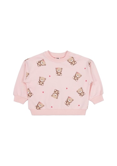 Civil Baby Ayıcık Baskılı 3'lü Set 6-18 Ay Sweatshirt - Standart