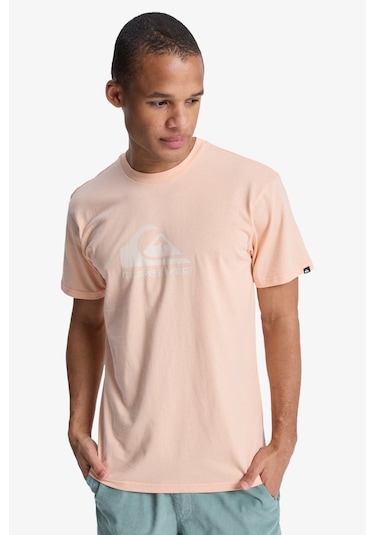 Quiksilver Ev Comp Logo Erkek Tişört Turuncu