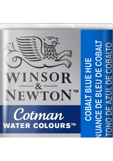 Winsor & Newton Cotman Yarım Tablet Suluboya N 179 Colbalt Blue H