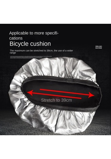 Su Geçirmez Su Geçirmez Toz Geçirmez Yastık Toz Geçirmez Dağ Bisikleti Selesi Yağmurluk Gri