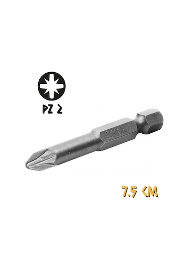 Kupa Tyson Bits Uç Seti 3 Parça - Ph2 - Pz2 - Tork - 7.5 Cm.
