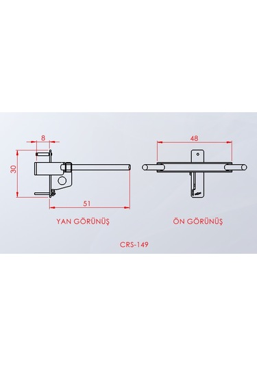 Dips Aleti Crs-149 Siyah