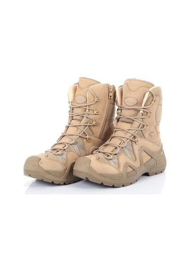 Vogel M1491 Vogel Fermuarlı Çöl Rengi Askeri Bot 4 Mevsim Bej