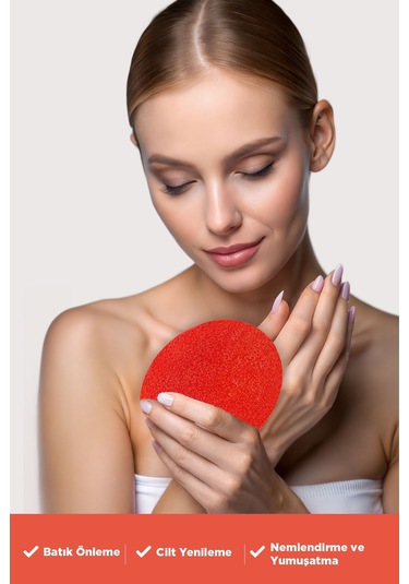 Nar Özlü Batık Ve Çilek Bacak Onarımına Yardımcı Doğal Süngerli Sabun 130gr Nar