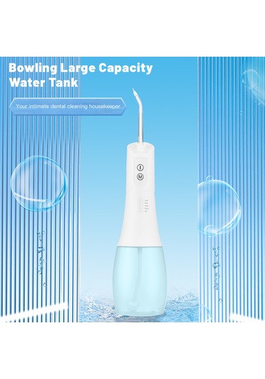 Suofeng Şarj Edilebilir Kablosuz Diş İrrigatörü - 5 Modlu, 400ml Su Tanklı, Ipx7 Su Geçirmez, Seyahat Dostu