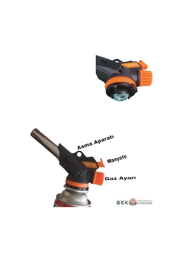 Pürmüz Başlığı Torch Çok Renkli