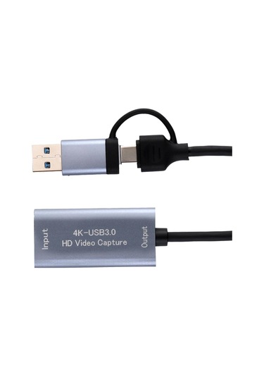 2 İnç 1 2k 50fps Usb3.0 Tip C Hdmıcompatible Video Çeker Kart Telefon Oyunu Web Yayını Kursu Video Kurulu