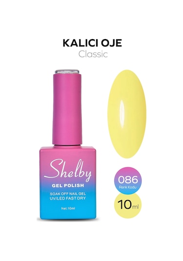 Shelby 10 Ml. A086 Kalıcı Oje