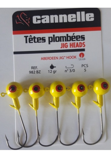 Cannelle 982Bz 12Gr. 3/0 Jig Head