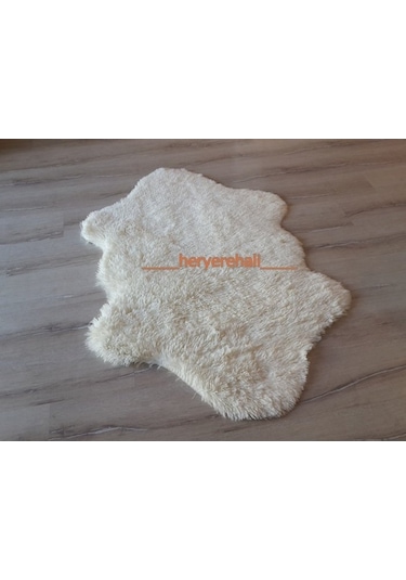 Doğuş Tavşan Tüyü Krem Post Halı 70 x 100 Cm (305184460)