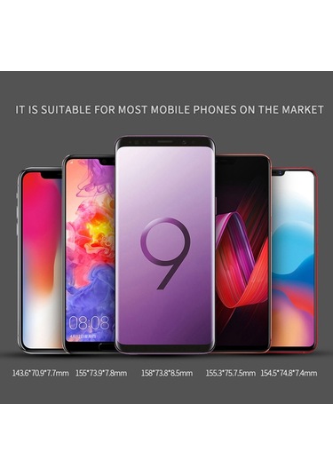 Motosiklet Gidon Alüminyum Alaşımlı Telefon Braketi Kırmızı Kırmızı