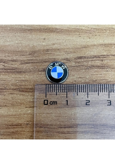 Bmw Uyumlu 2 Adet 11Mm Metal Anahtar Amblemi