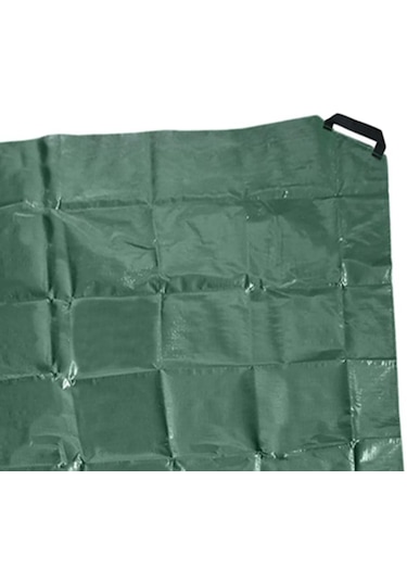 Homyl Su Geçirmez Yard Yaprak Çanta Çöp Atık 84x84-inç Yeşil