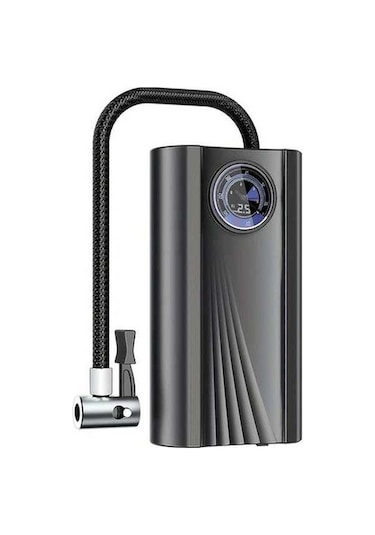 Fastbuy Pratik Vt-023 Lastik Elektrikli Şişirici Araba, Motosiklet, Bisiklet, Basketbol İçin Pilsiz Çok Fonksiyonlu