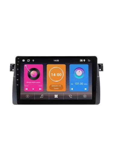 Bmw 3 Serisi E46 Android Multimedya Sistemi 1997-2005 Clarion 4/64