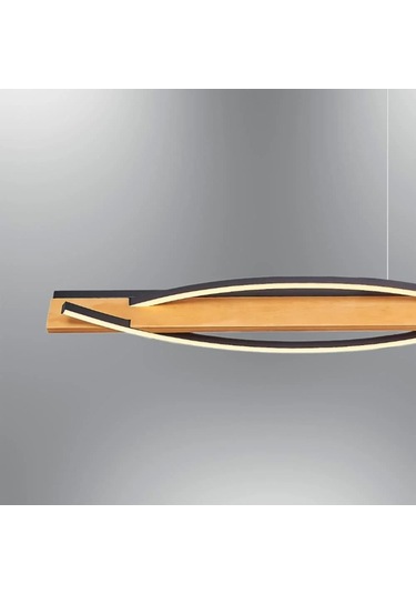 Özcan Aydınlatma 1424-1a Sarkıt Avize Meşe Meşe