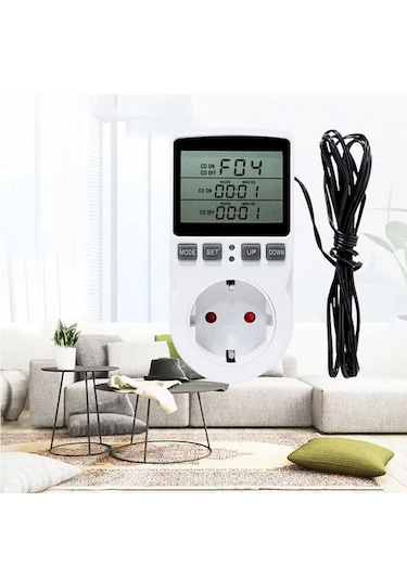 Aek-tech Prize Takılan Termostat Pratik Sıcaklık Kontrol Cihazı
