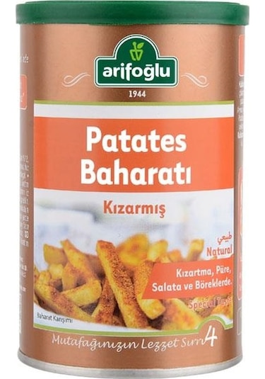 Arifoğlu Kızarmış Patates Baharatı Teneke 200 G