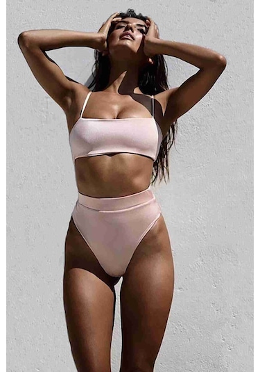 Angelsin Bikini Üstü Pembe 001