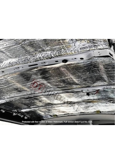 9Mm*50Cm*100Cm (0,50M2) Yapışkanlı Folyolu Araç Oto Ses Akustik (496628714)