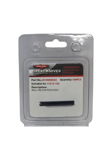 Golden Eagle Dik Kumaş Kesim Motoru Disk Ayırıcı Mil Pimi / 17C15