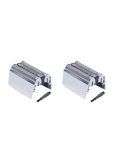 Joyhub 2x Braun Serisi 5 5050 5070 5090 5040 5020 5030 Tıraş Makinesi Yedek Başlık Gümüş Tıraş Makinesi Yedek Başlığı I8ofyf