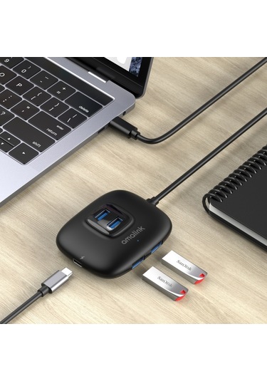 Uc310 Tip-c / Usb-c - 4 Bağlantı Noktalı Usb Çok Fonksiyonlu Hub Diğer