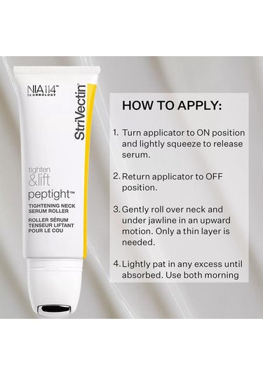 Strivectin Tighten & Lift Peptight Boyun Ve Çene Hattı Sıkılaştırıcı Serum Roller Set 2x30ml