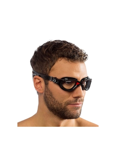 Parumarin Cressi Flash Dark / Red Yüzücü Gözlüğü