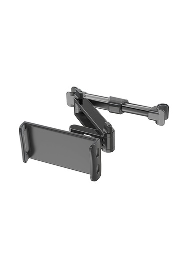 Tenfowee Katlanabilir Araç Başlık Tutucu: 5-11 İnç Tablet Ve Telefonlar İçin Dayanıklı Araç İçi Tablet Tutucu Siyah