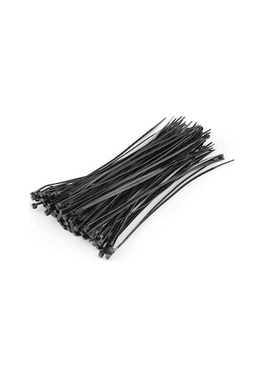 7.6Mmx400Mm Kablo Bağı Siyah - 100 Adet
