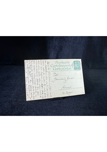 İsviçre Antiye 1924 Yıılında Postadan Geçmiş Helvetia