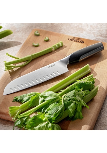 Emsan Pro Knife Santoku 2.5 Mm Paslanmaz Çelik