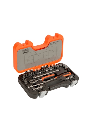 Bahco S290 1/4" 6 Köşe Lokma Takımı 29 Parça