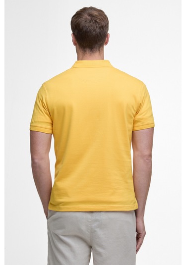 Barbour Active Tailored Fit Polo Yaka Ye51 Yellow Ye51 Yellow