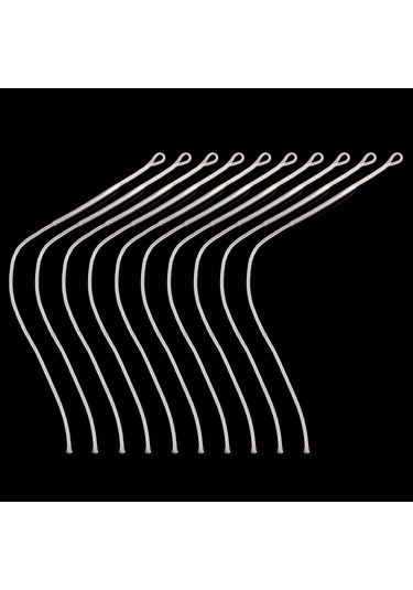 Reedark Güçlü Nilon Örgülü 20lb Uçak Sineması Bağlantı Kablosu 10 Adet, Kolay Montajlı, Dayanıklı Balıkçılık Aksesuarı