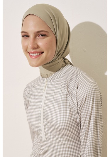 Tesettür Mayo Bone Yeşil Yeşil